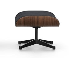 Eames Ottoman - Black-pigmented walnut